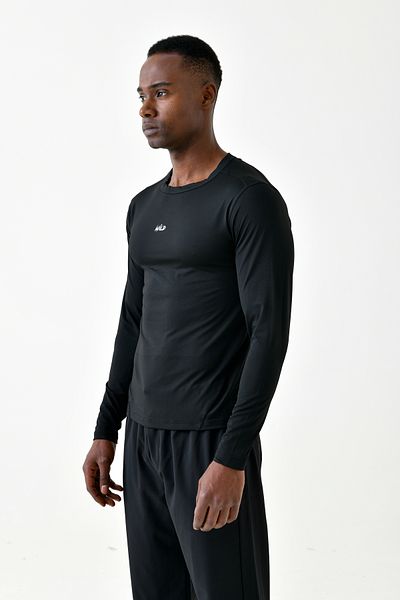 Wild Athletic Body de fitness sport cu mânecă lungă Basic Compression pentru bărbați