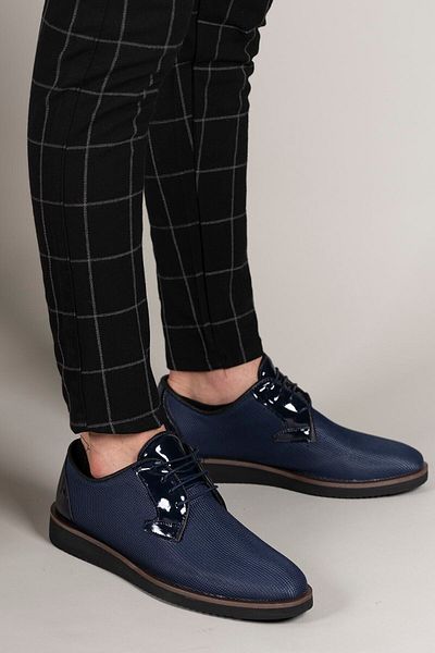 Riccon Navy Blue Men's Casual Shoes0012232