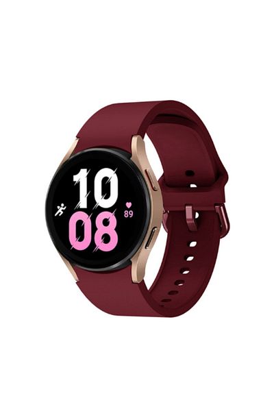 Nezih Case حزام سيليكون متوافق تمامًا مع ساعة Samsung Galaxy Watch Fe / 4 / 5 / 5 Pro / 6 / 7 40 42 44 46 مم