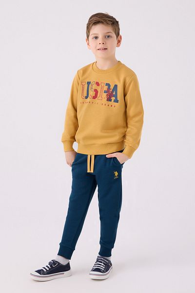 U.S. Polo Assn. Boy's Winter Tracksuit Set - Licensed, Uspa, Hooded (2024-2025NewCollection)