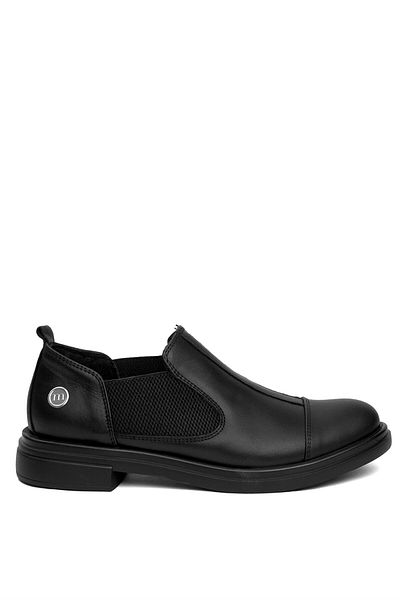 Mammamia D24KA-280 Pantofi de damă din piele naturală neagră - casual