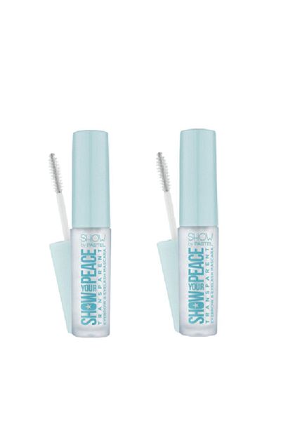Pastel Transparent Eyebrow Set of 2 - By Show Mascara Eyelash Mascara