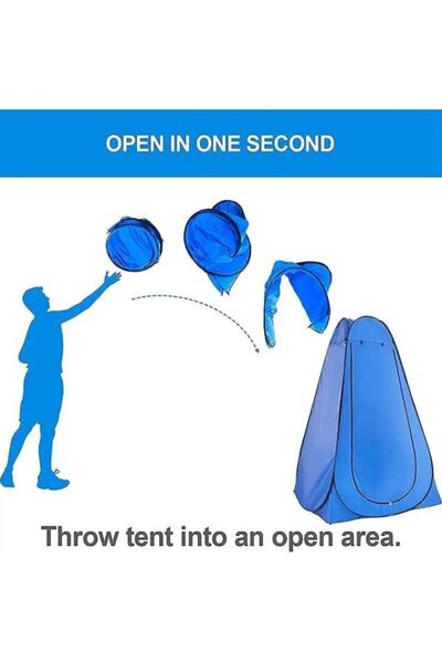 Realx Otomatik Kamp Alanı Duş, Giyinme, WC Çadırı Kabin Giyinme Çadırı,wc,duş Çok amaçlı 120*120*190