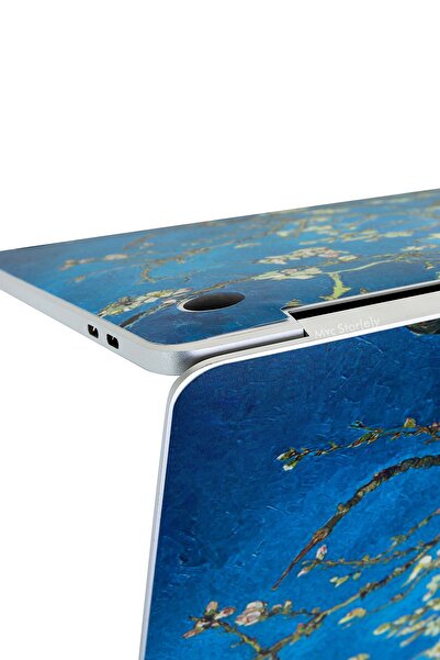 Mcstorey Macbook Air M2-m3-m4 13.6inç Kılıf Yapıştırma Koruyucu Kaplama Flower03nl A2681 A3113 A3240 Uyumlu
