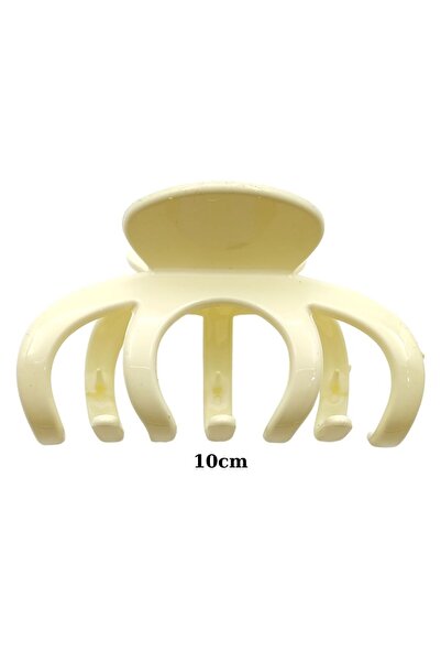 AXE SPORTSWEAR Κρεμ χρώματος μανταλάκια πόρπης κλιπ μαλλιών για γυναίκα