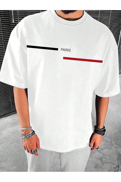 DAXİS Sportwear Company TRIOU OVERSIZE PENTRU BĂRBAȚI CU MECĂ SCURTĂ DAXİS Sp...