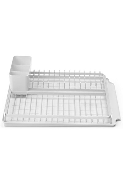 Brabantia رف تجفيف الأطباق من برابانتيا باللون الرمادي الفاتح