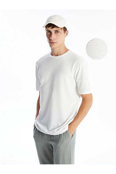 LC Waikiki LCW Men's T-Shirt - Crew Neck, Short Sleeve
