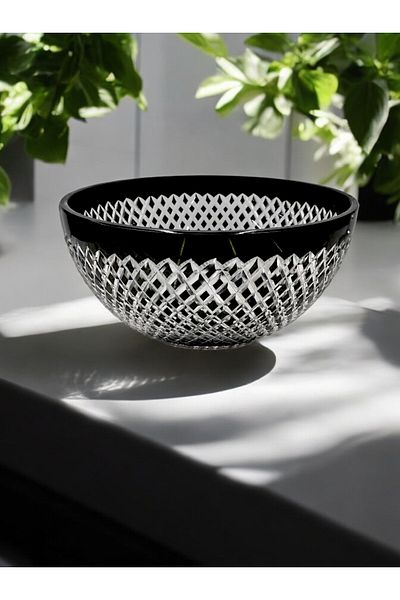 Paşabahçe Crystal Cut Footless Bowl / Salad Bowl