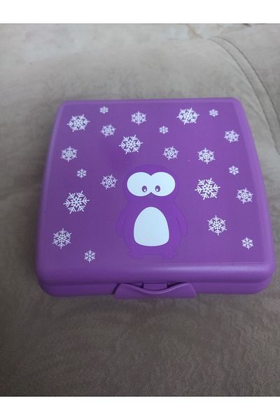 Tupperware محفظة التغذية البطريق