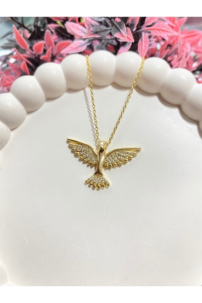 elmas takı ve aksesuar Gold Zircon Stone - Colorfast and Tarnish-free Women's...