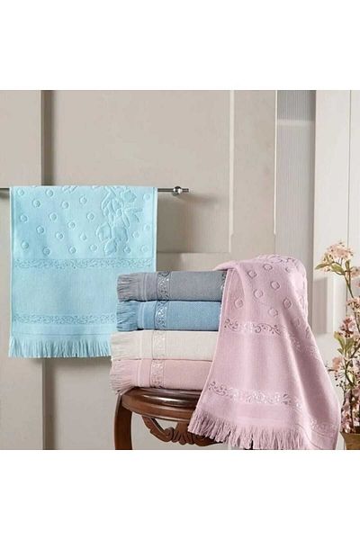 AYHOME Evidea Textile Etamine Set - Hand, Face and Dowry Towel for Wedding