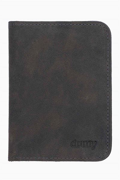 DAMY Genuine Leather Women's Wallet and Card Holder - Men's Wallet and Card Holder 500cr Anthracite