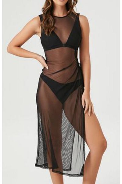 ARDSU Mesh Swimsuit Top - Pareo Dress