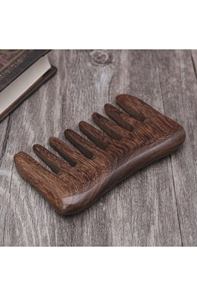 Sorendy Ξύλινη χτένα με άρωμα ροδοπετραλίας 10 εκατοστών - Μασάζει το τριχωτό της κεφαλής AT-102