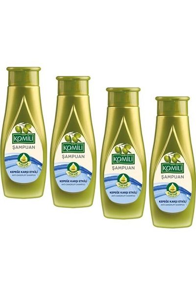 Komili 500 Ml X 4 Pieces Shampoo Hair with Dandruff