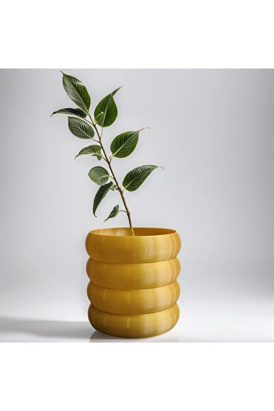 ToXA Blum Saksı No4 Tabaklı Drenajlı Bioplastik 5 Litre