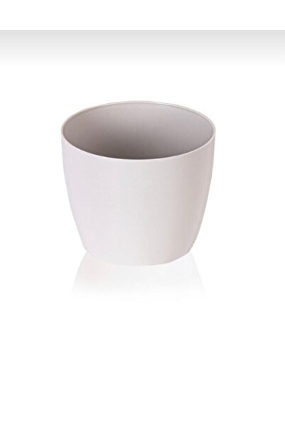 SERİNOVA Yakut Saksı 3 No 4.40 Lt Beyaz