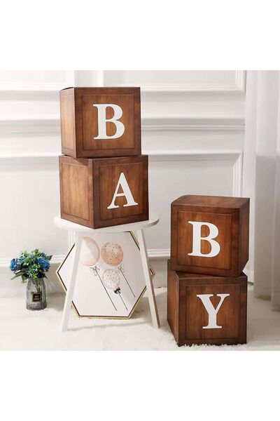 DÜVENCİ TİCARET BABY KUTU 4 LÜ 30*30 SET