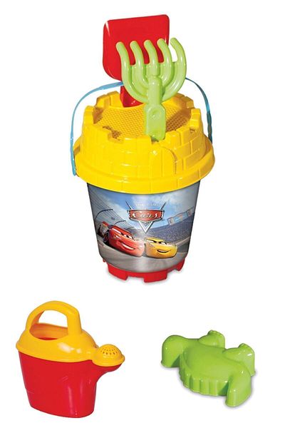 ToXA 6 Piece Medium Size Luxury Bucket Set - Beach, Sea, Sand Bucket Toy for Cars 01550