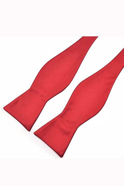 Gutiero Red Open Bow Tie