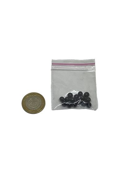 eHediyecim Navy Blue Star Sphere Cut Φυσική Πέτρα - 6 mm - 30 Τεμάχια