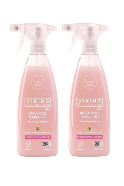 Viking Premium Çok Amaçlı Temizleyici Yasemin Vanilya 750 Ml X 2 Adet