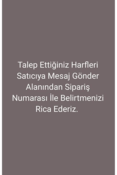 Judas Takı Gold Color Mini Double Headed Heart Letter Necklace