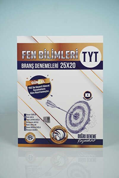 Bilgi Sarmal Yayınları Sarmal Tyt Fen Bilimleri Branş Denemeleri (25X20)