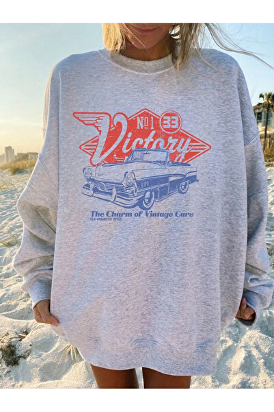 Jose Clothing Βιολογικό βαμβάκι - με τύπωμα oversized Φούτερ