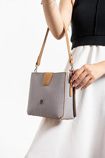 Just Polo Classic Medium Size Sports Shoulder Bag - 2 Straps for Women234059MH