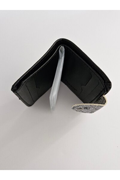 firdevsi hobi Πορτοφόλι με κάθετη θήκη για κάρτες με κλείστρο