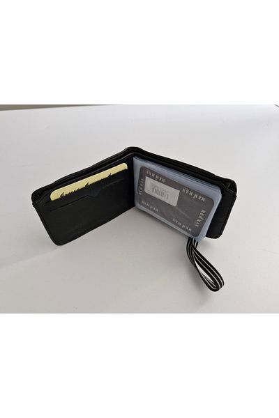 firdevsi hobi Card Holder Wallet with Horizontal Rubber Housing