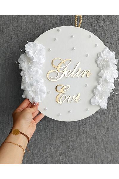 ALAZ TASARIM HOBİ Στολίδι πόρτας Νυφικό σπίτι