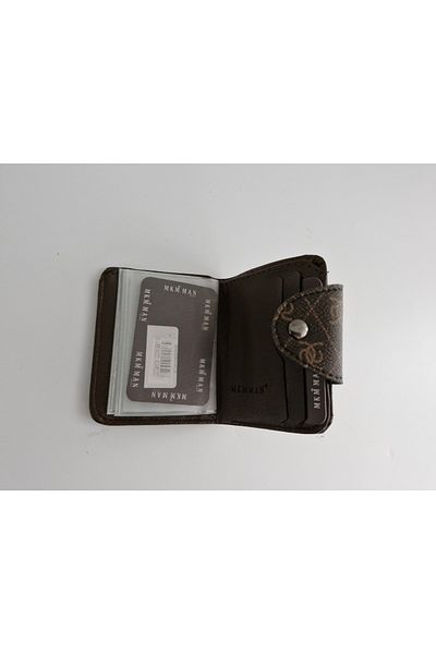 firdevsi hobi Vertical Snap Housing Card Holder Wallet
