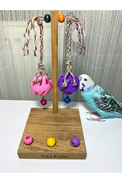 Ciko Kafes Attractive Bird Toy with Table Top