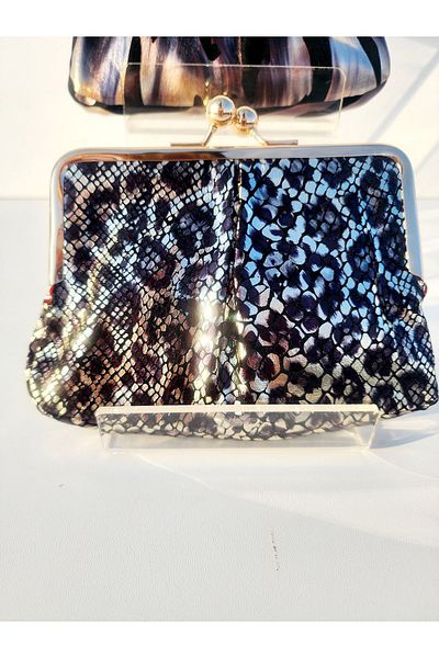 OUEEN ELİZABETH Leopard Vintage Women's (Wallet) Handbag