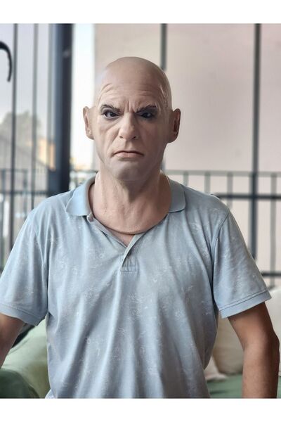 Silikon Maskeler Türkiye Ajan Gerçekçi Latex Insan Maskesi