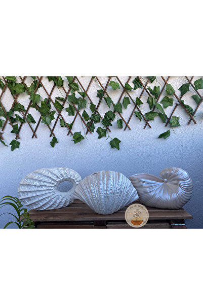 DygArtHome طقم مزهرية سيراميك مكون من 3 قطع