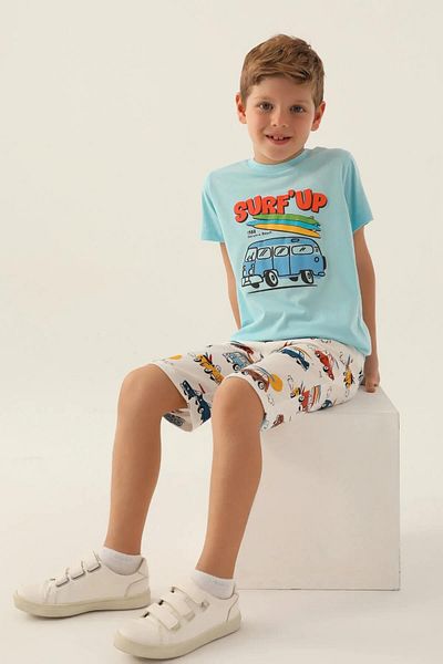 ROLY POLY 3359-2 Boy - Car PatternedCaliforniaBeach Capri Set