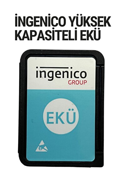 ingenico Yüksek Kapasiteli Ekü Hafıza Kartı 256mb Original Ürün