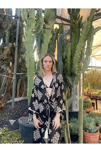 kimono KUBABA AMONİT KİMONO KAFTAN