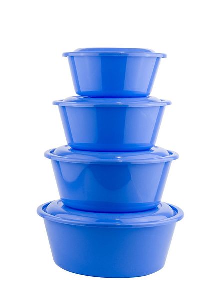 SALUR 1st Quality 4-piece Dough Basin Set with Lid