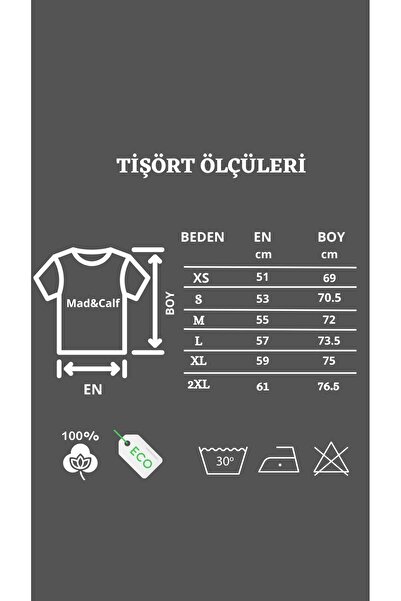 Mad&Calf Unisex Washable I Am Constantly Printed Oversize T-shirt