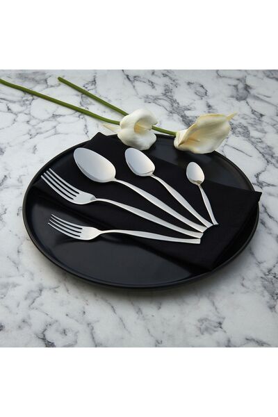 Nehir Zarif Sade 60 Parça Çatal Kaşık Takımı