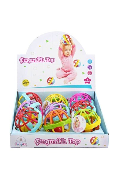 Genel Markalar Soft Çıngıraklı Emekleme Topu - Oyuncak Çıngıraklı Top