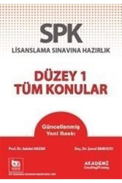 Akademi Consulting Training Spk Lisanslama Sınavlarına Hazırlık Düzey 1