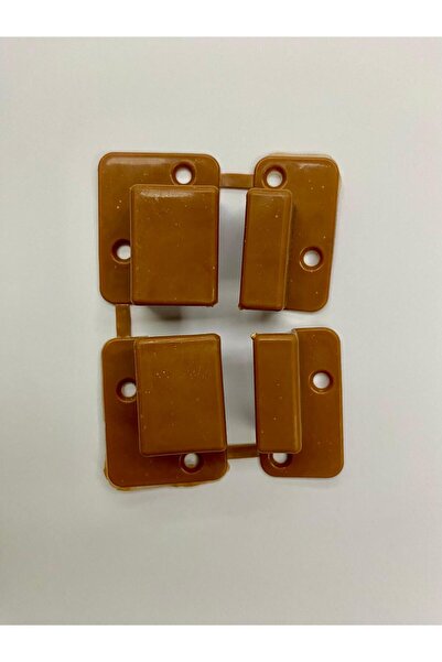 Eymen Aluminyum PVC Pimapen 17*25 Sineklik Pabucu 1 Adet Kahvrenegi 4 parça