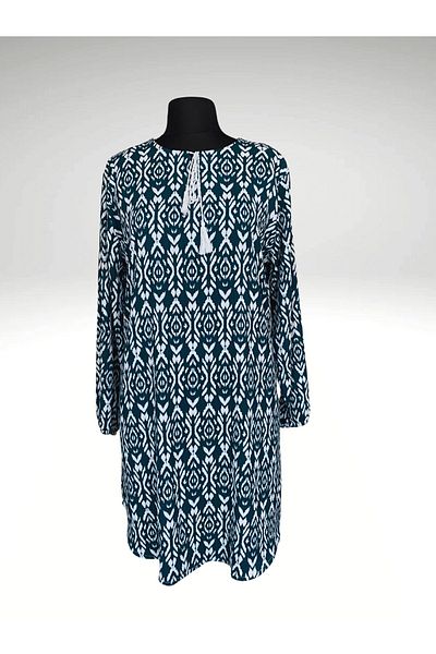 sinankardeşler Mother's Tunic - Burlap Patterned Women's Tunic