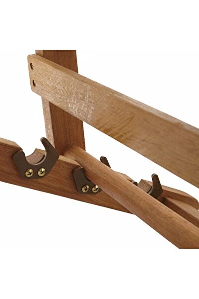 Blooma Aland Deck Okilaptus Katlanır Havuz Bahçe Sandalyesi